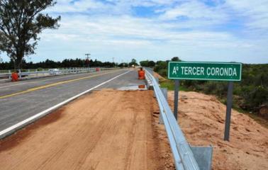 Vialidad Nacional habilita el nuevo puente de Ruta 11 en el arroyo Tercer Coronda