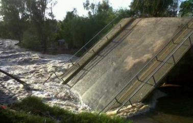 Nueva crecida del Arroyo San Lorenzo