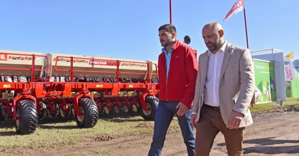 Pullaro le marcó la cancha al gobierno nacional en Expoagro: “Subirle retenciones al campo y a la industria es un error”