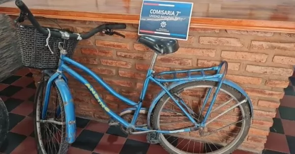 Saltó un tejido, quiso robar una bicicleta y fue detenido