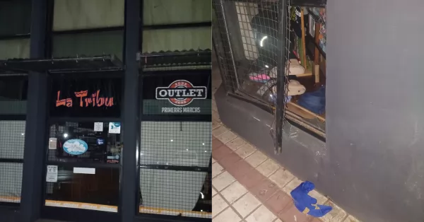 Beltrán: forzaron una reja y robaron en una tienda de ropa céntrica