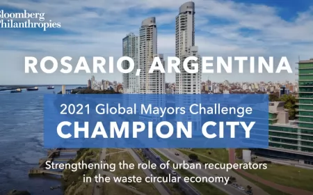 Rosario es finalista del 2021 Global Mayors Challenge de Bloomberg Philanthropies