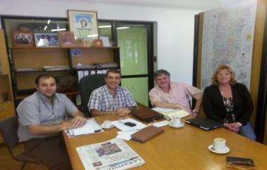 Traferri se reunió con miembros de SADOP