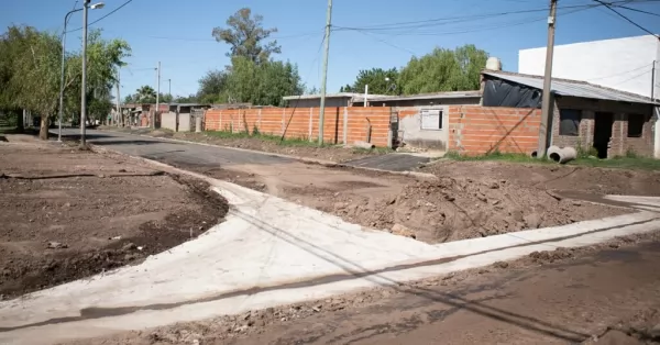 San Lorenzo: avanza el plan de obras para la eliminación de zanjas en barrio Moreno