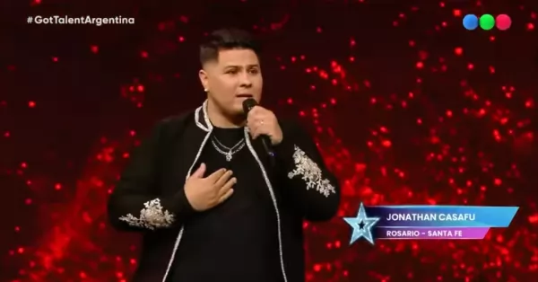 El sanlorencino Jonathan Casafú volvió a brillar en Got Talent