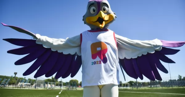 Teté, la mascota de los Juegos Suramericanos de la Juventud Rosario 2022