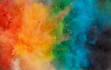 Una explosión de colores que se hizo viral en Youtube