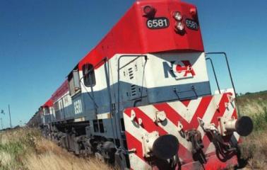 Un tren arrolló a un auto en San Lorenzo