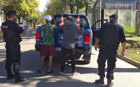 Puerto San Martín: fue detenido por agredir a la policía cuando le secuestraban la moto