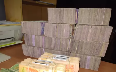 Detuvieron en Ricardone a un hombre que llevaba más de 2 millones de pesos en una caja