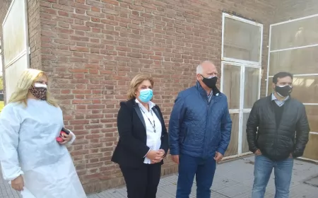 La Ministra de Salud provincial visitó Puerto General San Martín