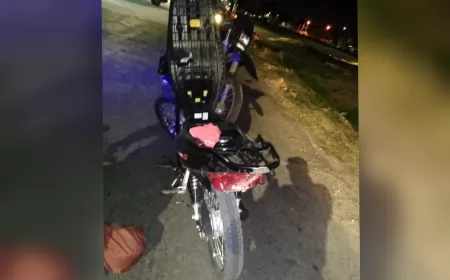 San Lorenzo: intentó fugarse de la policía mientras circulaba en una moto robada