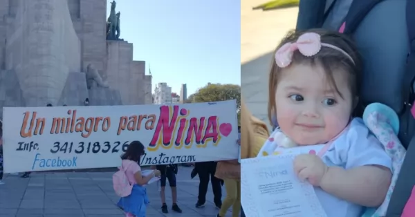 Un milagro para Nina: desesperado pedido de una madre para conseguir el medicamento para su hija