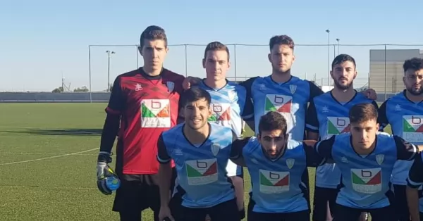 El sanlorencino Cesar Leiva debutó en el ascenso español 