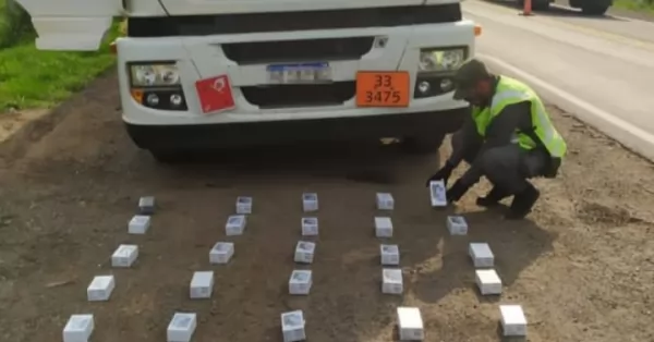 Camionero detenido por transportar 27 celulares sin documentación hacia Santa Fe