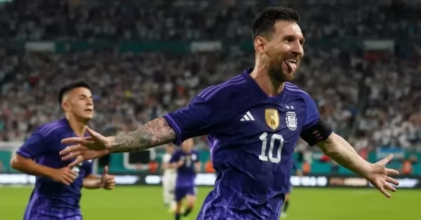 Argentina va por el triunfo de cara al Mundial de Qatar 