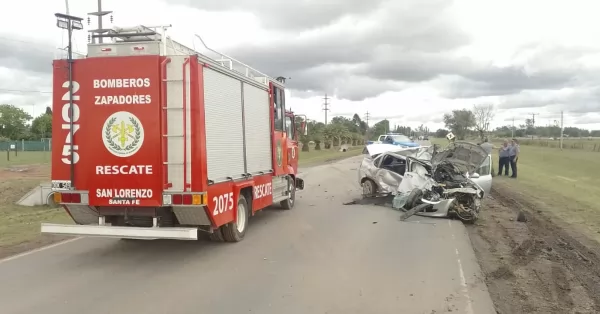 Accidente fatal en Aldao: identificaron a la empleada policial que falleció tras chocar con un camión