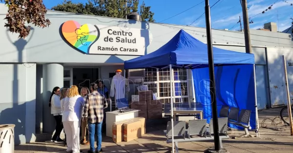 Puerto: entregaron computadoras y elementos de protección personal para el SAMCO 