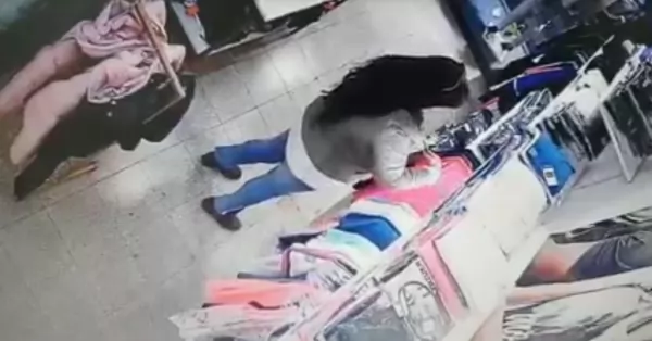 San Lorenzo: Mechera robó en un local de ropa y quedó grabada