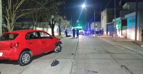 Tragedia en San Lorenzo: escapaba de la policía, atropelló a una moto y mató a uno de sus ocupantes