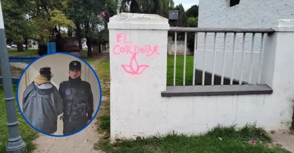 Demoraron a un cordobés por pintar grafitis en Carcarañá