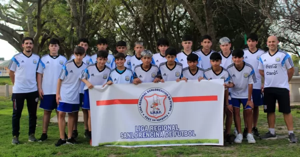 La Liga Sanlorencina confirmó la lista de convocados para la sub13