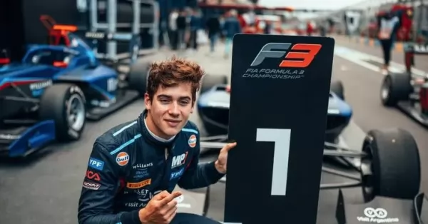 Franco Colapinto anunció que correrá la última carrera del año en la Fórmula 2 y ya tiene nuevos patrocinadores para el 2024 