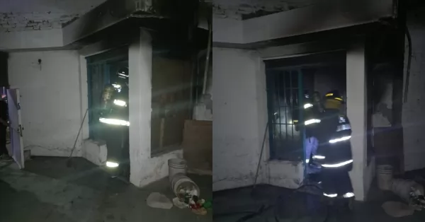 Se incendió un lavadero de autos en San Lorenzo  