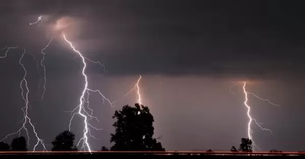 Probable viernes de tormentas y rayos 