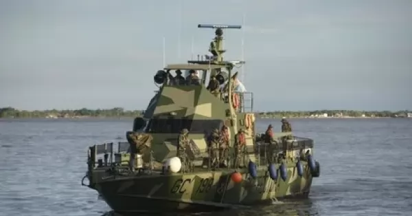 Llegó a Rosario un barco para combatir el narcotráfico: el “Guardacostas Toba” 