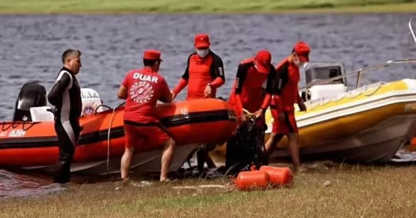 Córdoba: buscan a un hombre que cayó de una moto de agua al Embalse del Río Tercero