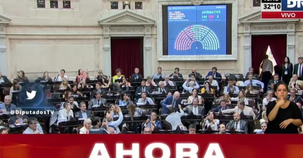 Aprobaron la Ley Bases en Cámara de Diputados