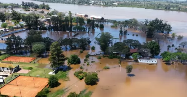 Informaron que las inundaciones de Brasil no acarrearían caudal a territorio santafesino