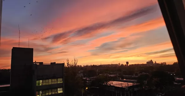 Nubes, algo de sol y máximas de 17 grados por la tarde