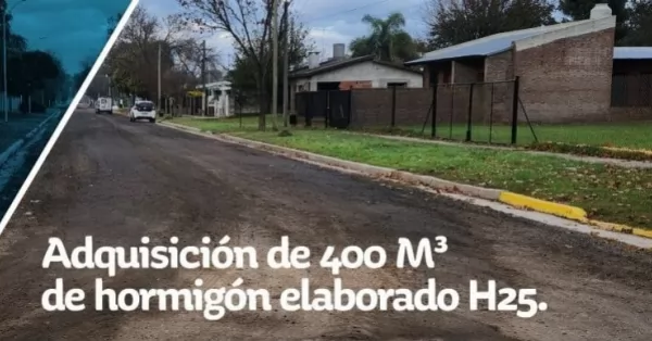 San Jerónimo: la comuna abrió la licitación para la obra de pavimentación de calles