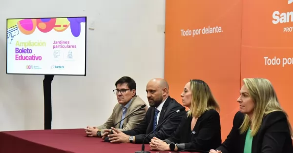 En Rosario, docentes de jardines de infantes podrán acceder al Boleto Educativo 