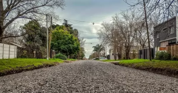 Continúa la renovación de calles en la localidad de Ricardone
