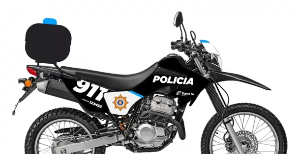 Así son las nuevas 500 motocicletas que la Policía de Santa Fe comprará 