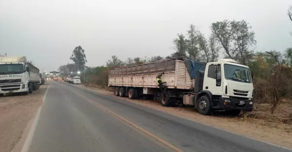 Trasladaban 245 toneladas de maíz de contrabando en siete camiones