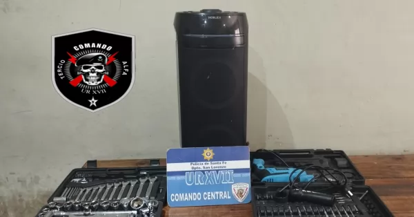 Tras robar en una vivienda, ofrecieron lo robado por internet y lograron ser capturados