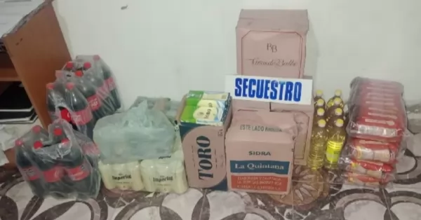 Robaron en una distribuidora de Andino: detuvieron a un sujeto y recuperaron la mercadería