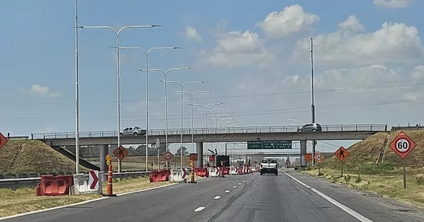 Capitán Bermúdez: reducción de calzada en Autopista Rosario Santa Fe por obras del tercer carril