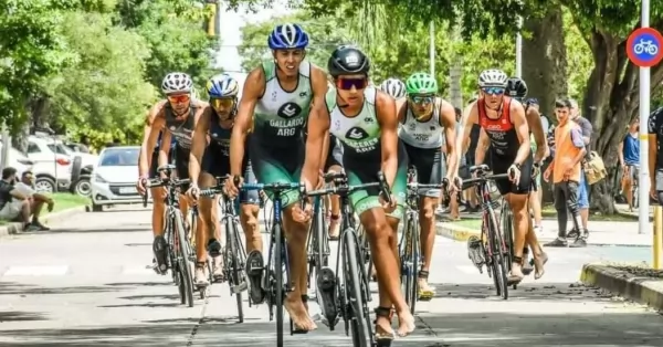 Cortes de tránsito durante sábado y domingo por el Triatlón Combate de San Lorenzo 