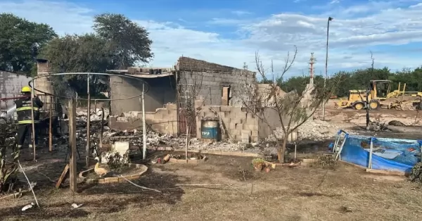 Explosión de un gasoducto en Córdoba: cinco heridos graves y tres casas destruidas  