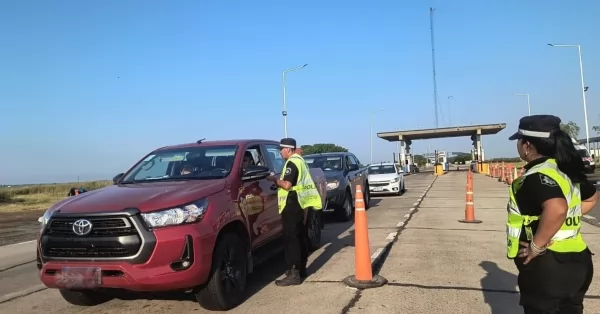 Controlaron más de 80 mil vehículos en Santa Fe durante el mes de enero