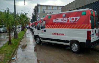 Llega una nueva ambulancia de alta complejidad para el Hospital Granaderos a Caballos