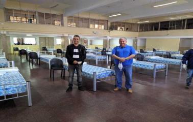 Fray Luis Beltrán ya tiene su centro de camas leves para infectados por Coronavirus