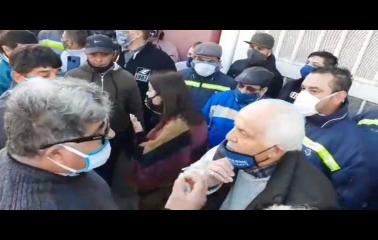 Trabajadores del SUPA hacen piquete en contra de Juárez