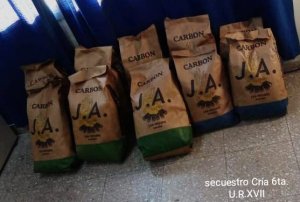 Roldán: robó 15 bolsas de carbón y fue detenido