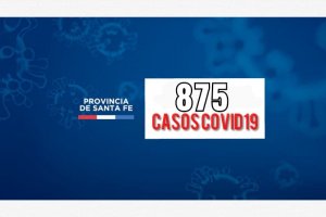 Domingo con 875 nuevos casos de Covid19 en la provincia